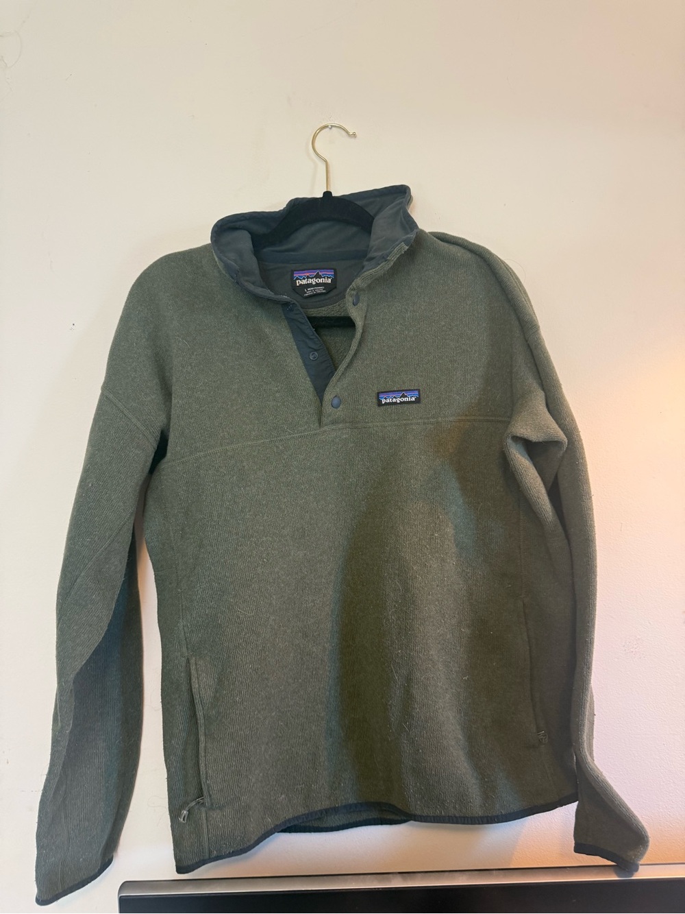 Men’s lightweight Patagonia Better Sweater Snap T